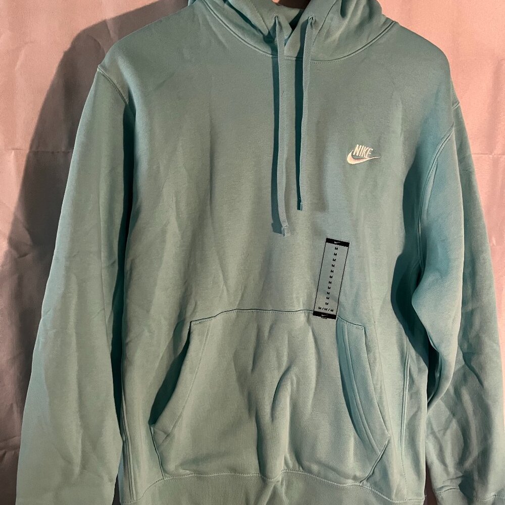 Nike Hoodie New with Tags in light coral blue